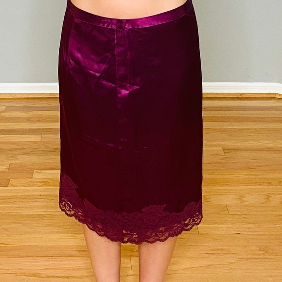 Banana Republic Maroon Skirt - Picture 5 of 9